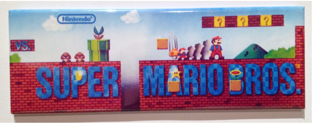 Vs. Super Mario Bros.- Marquee - Magnet - Nintendo
